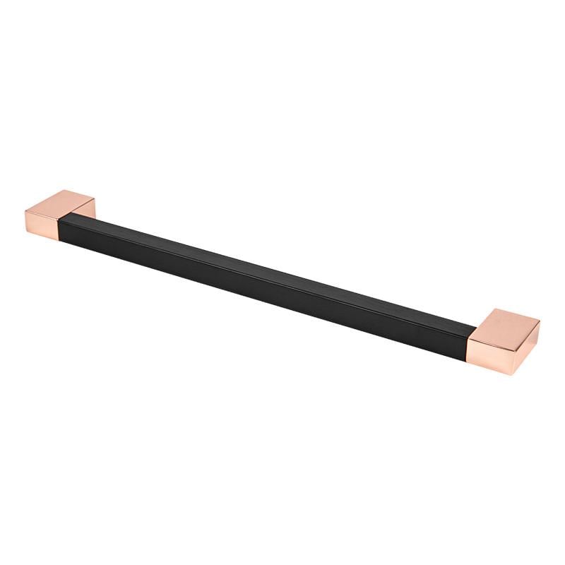 Мебельная ручка Rosa Fiori М 7060.256 Черный браш/Медный (92503) Мебельная ручка Rosa Fiori М 7060.256 Черный браш/Медный (92503)