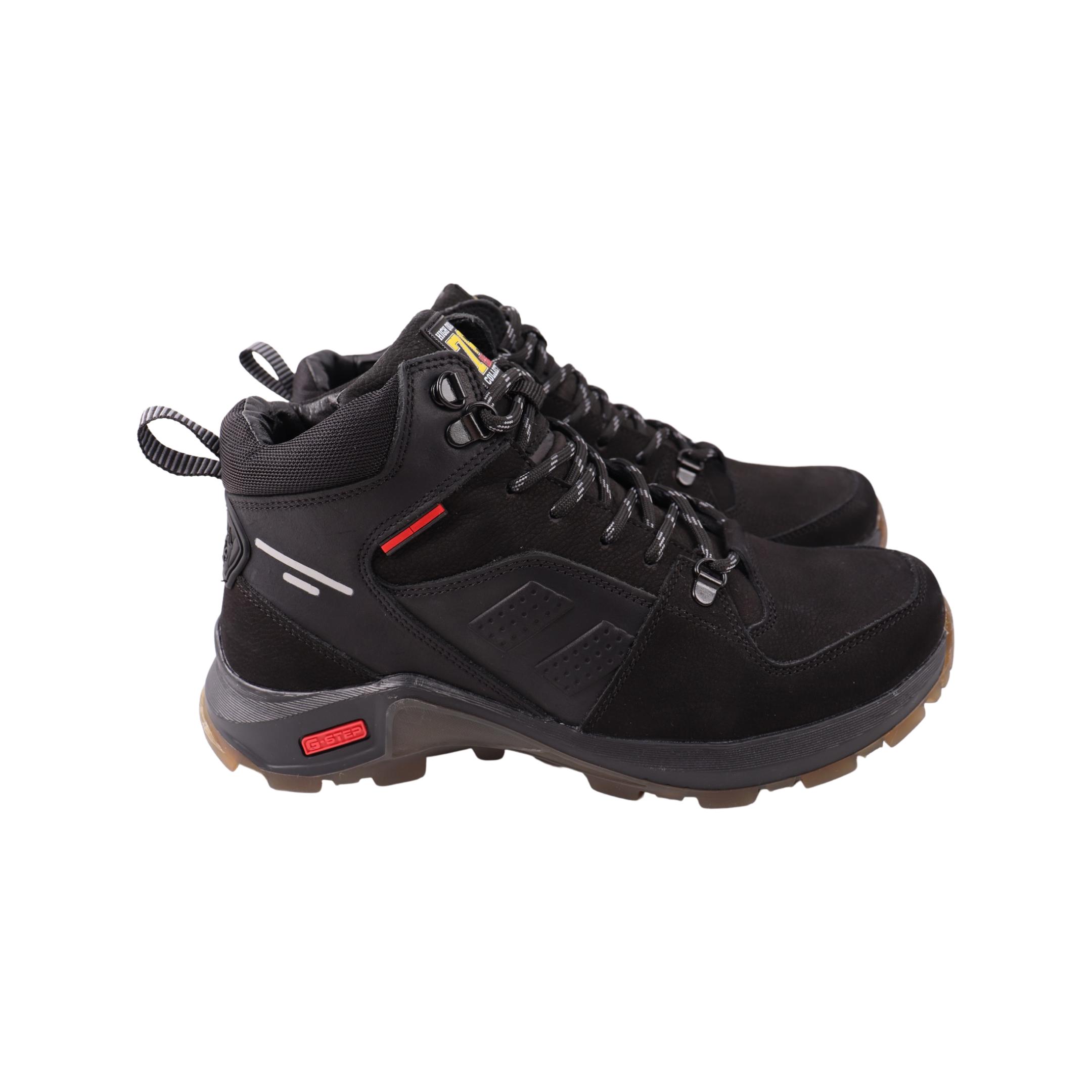 Ботинки мужские Brave натуральный нубук р. 42 Черный (256-24ZHS)