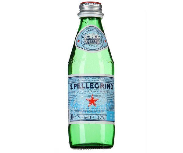 Вода минеральная газированная San Pellegrino 6 шт. х 0,25 л (18459)