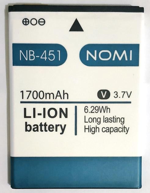 Акумулятор NB-451 для Nomi i451 1700 mAh (000021588)