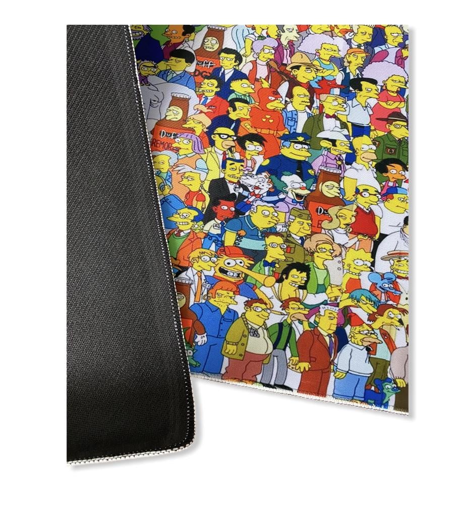 Игровой коврик для мышки Симпсоны 300х800 мм - фото 3 Игровой коврик для мышки Симпсоны 300х800 мм - фото 3