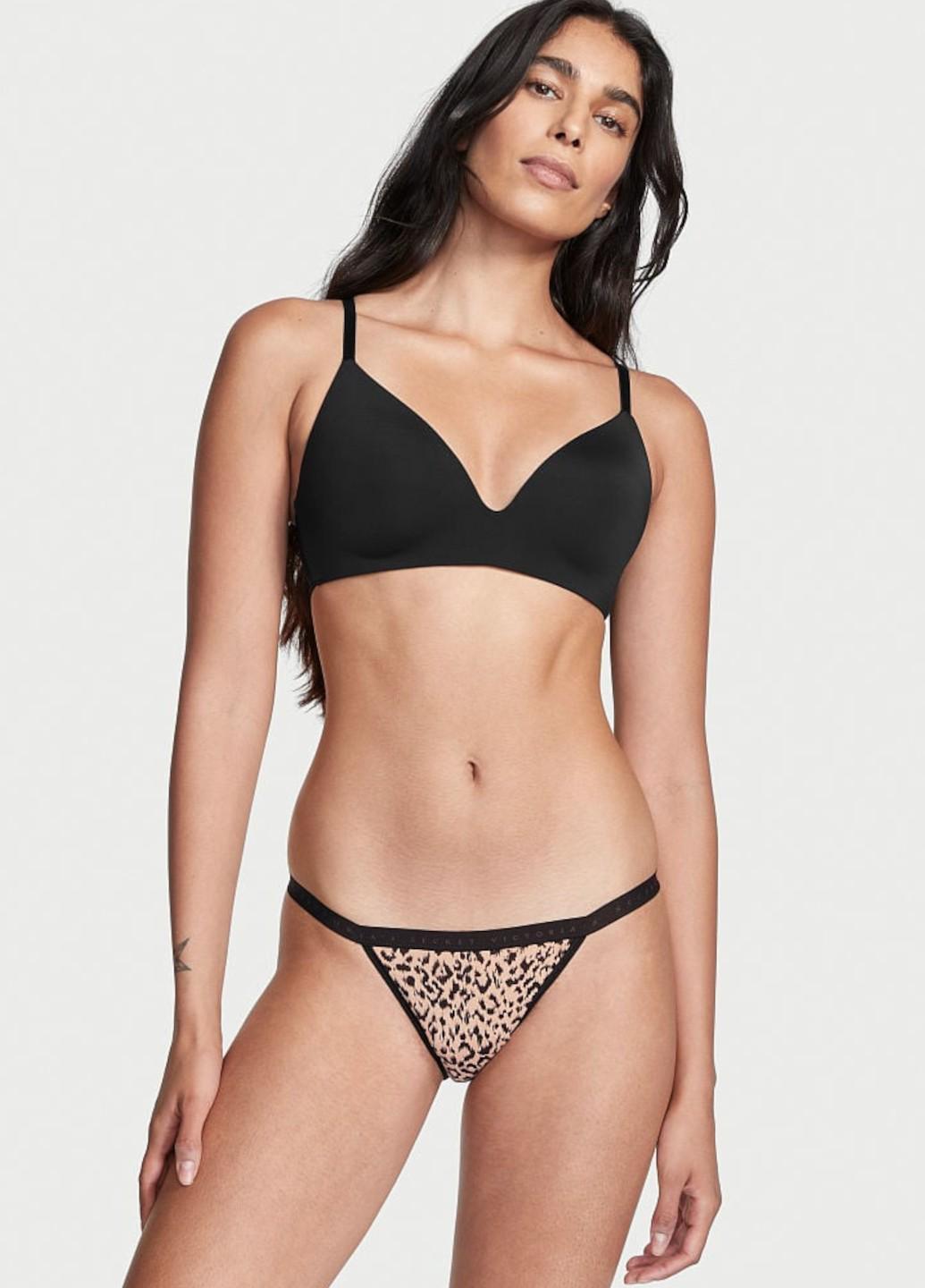 Женские трусы Victoria's Secret 3560000400794QWDM M Леопардовый (51319060)