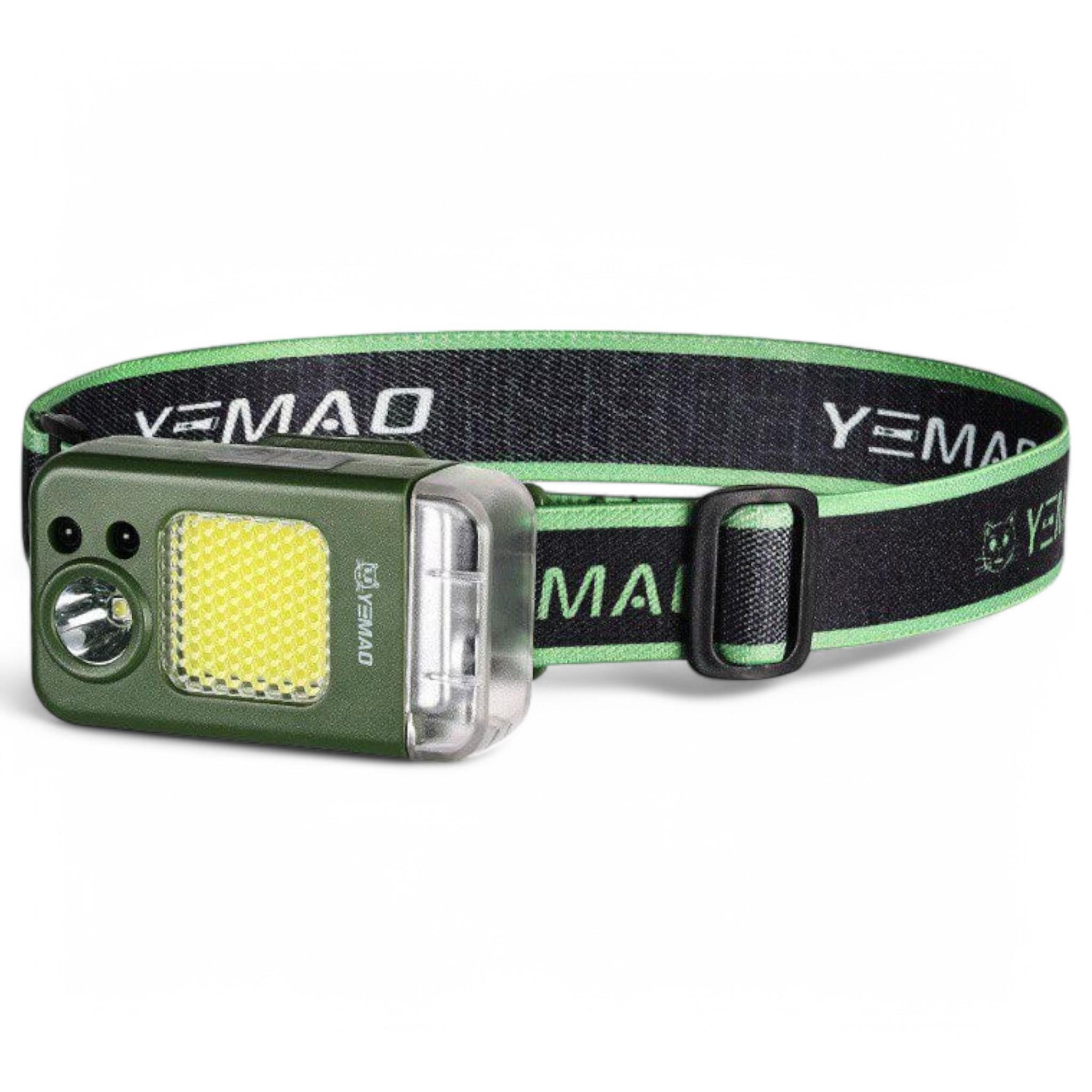 Фонарь налобный Eamad lighter Hendlamp с Motion Sensor с плазменной зажигалкой Li-Ion аккумулятором и Type-C зарядкой (25370103)