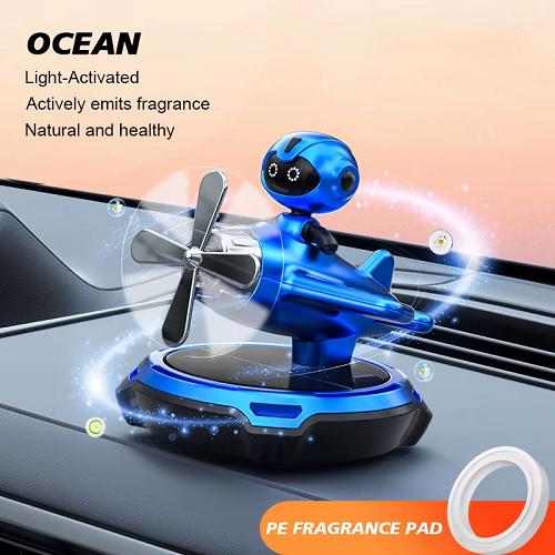 Ароматизатор Robot Pilot на сонячній батареї Синій (00000065620) - фото 6 Ароматизатор Robot Pilot на сонячній батареї Синій (00000065620) - фото 6