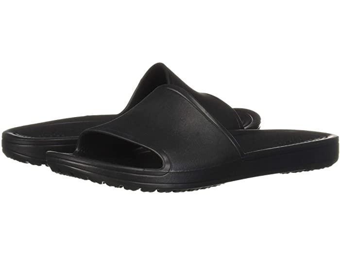 Шльопанці жіночі утеплені Crocs Sloane Slide Women Croslite р. 40-41 Чорний (9259) - фото 5