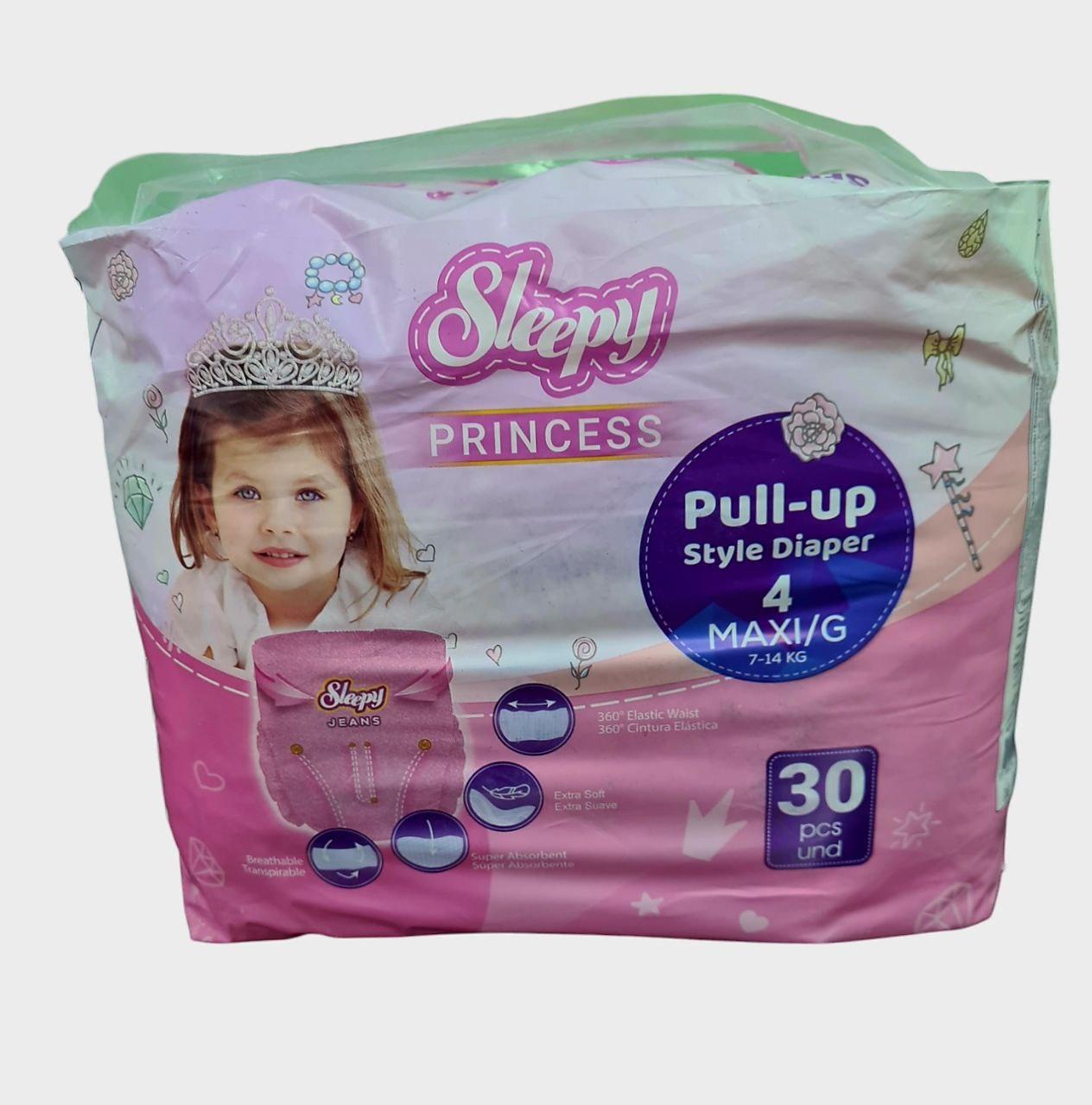 Подгузники-трусики детские Sleepy Princes Training Maxi 4 7-14 кг 30 шт. (000006314) - фото 4 Подгузники-трусики детские Sleepy Princes Training Maxi 4 7-14 кг 30 шт. (000006314) - фото 4