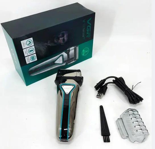 Электробритва Шейвер VGR V-333 мужская аккумуляторная IPX6 5 Вт - фото 8 Электробритва Шейвер VGR V-333 мужская аккумуляторная IPX6 5 Вт - фото 8