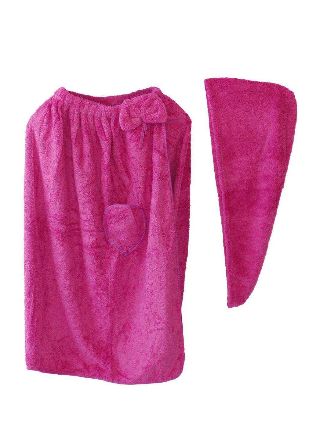 Комплект халат рушник і чалма мікрофібра (71042-Нов)