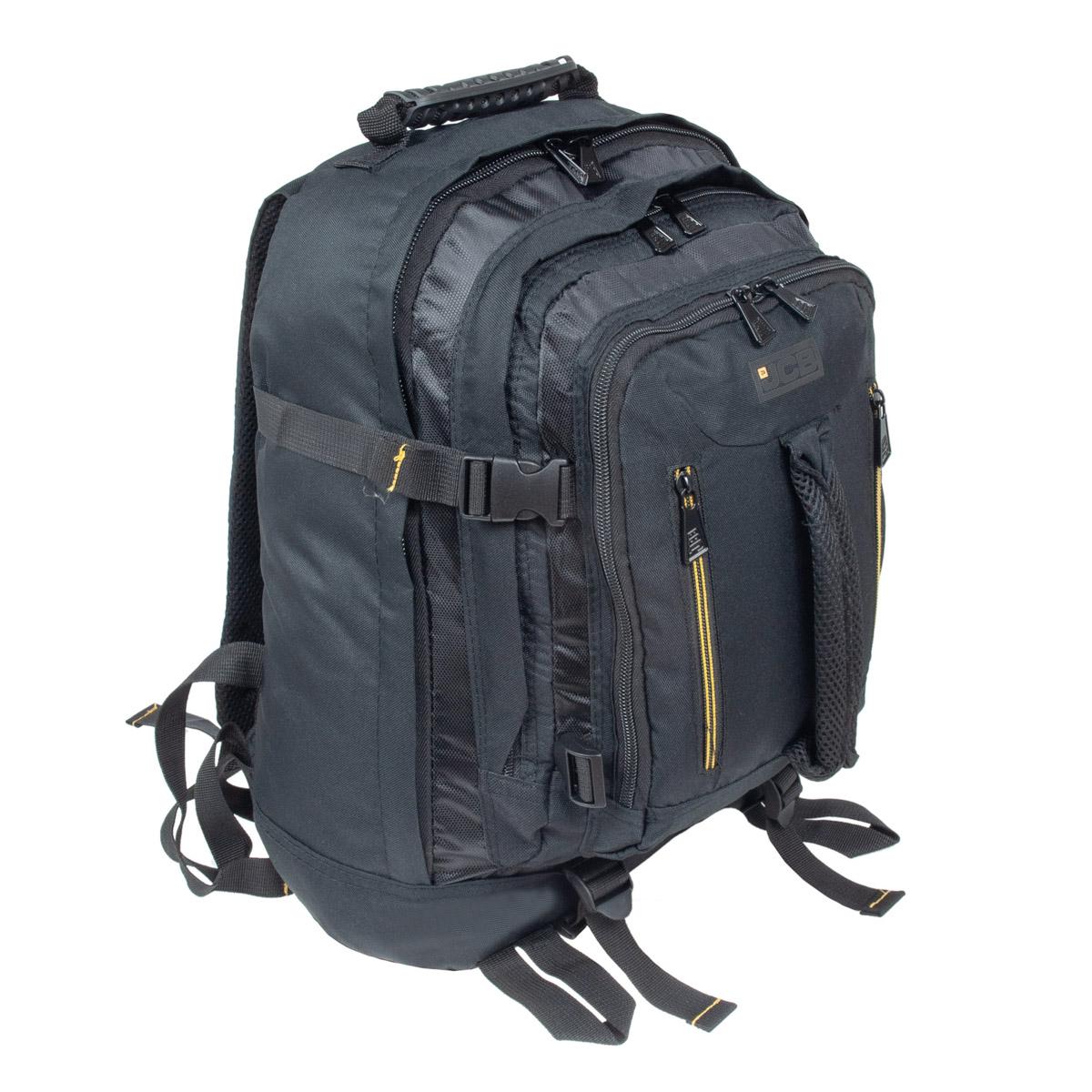 Міський рюкзак JCB BP18 Black/Yellow - фото 2 Міський рюкзак JCB BP18 Black/Yellow - фото 2