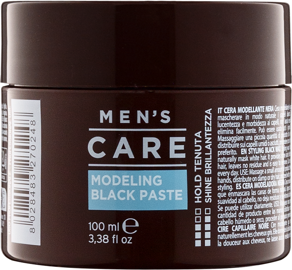 Паста-камуфляж для укладки волос KAYPRO MEN'S CARE Modeling Black Paste 100 мл (13001)