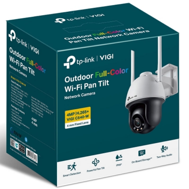 Камера видеонаблюдения TP-Link VIGI C540-W 4 мм 4MP PTZ Wi-Fi (tf5773) - фото 10 Камера видеонаблюдения TP-Link VIGI C540-W 4 мм 4MP PTZ Wi-Fi (tf5773) - фото 10