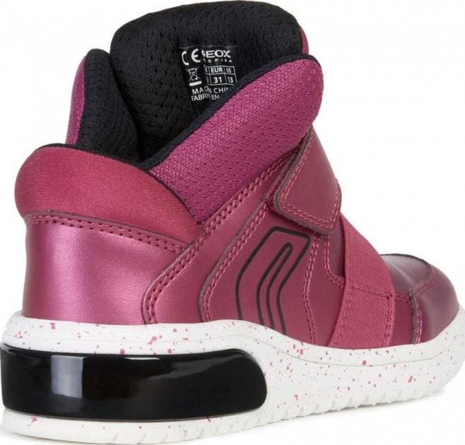 Кросівки демісезонні Geox XLED з підсвічуванням р. EUR 39 Fuchsia/Black (7412552) - фото 7 Кросівки демісезонні Geox XLED з підсвічуванням р. EUR 39 Fuchsia/Black (7412552) - фото 7