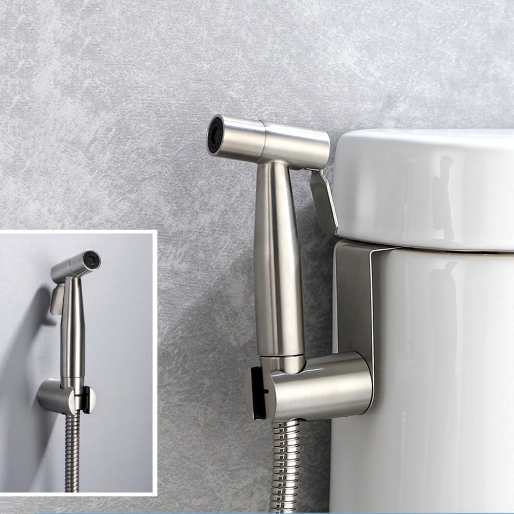 Набір для гігієнічного душу Zerix bidet sprayer SET-007 Сріблястий - фото 3