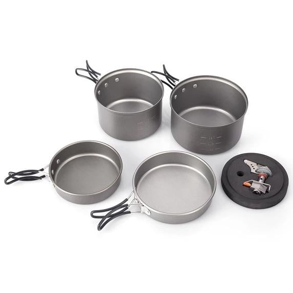 Набір туристичного посуду Kovea Solo 3 KSK-Solo3 5 предметів Набір туристичного посуду Kovea Solo 3 KSK-Solo3 5 предметів