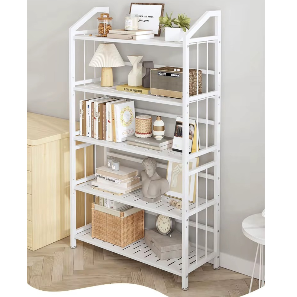 Стеллаж универсальный на 5 полок металлический многофункциональный Белый (2429871702) - фото 2