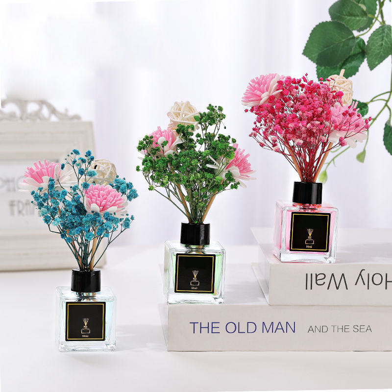 Аромадиффузор для дома Univerza Lemon с ротанговым шариком и цветком (160_1_0_3B) - фото 5