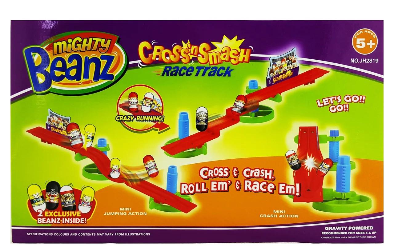 Детский игровой набор Mighty Beanz Рейс Трек и 2 боба стандартные (JH2819)