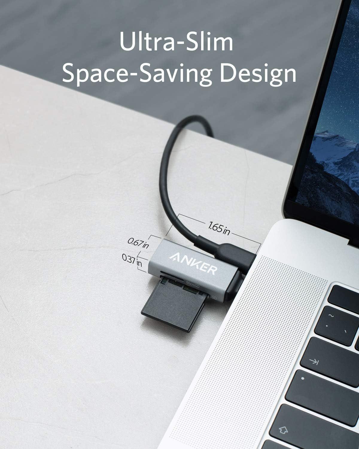 Кардридер Anker SD Card Reader 2in1 USB-C Memory Card Reader - фото 4