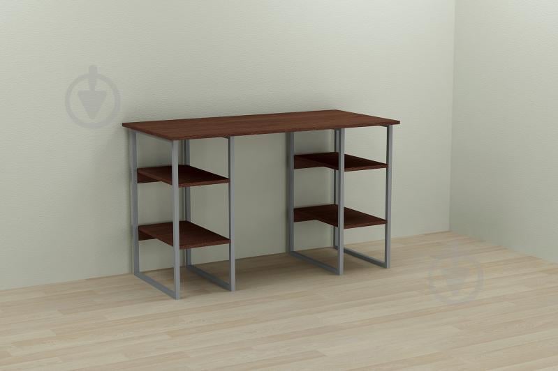 Компьютерный стол Ferrum-decor Карэн 75x120x70 серый ДСП Венге 16мм