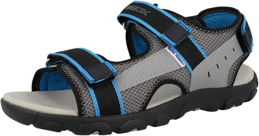 Сандалии Geox Strada р. 31 Dk Grey/Lt Blue (17891844) - фото 1