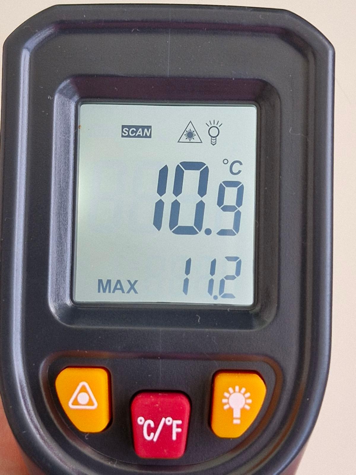 Термометр безконтактний цифровий NJTY від -50 до +600°C з лазерним покажчиком пошуком максимальної температури NJTY T600А 2 батареї (99047770) - фото 8 Термометр безконтактний цифровий NJTY від -50 до +600°C з лазерним покажчиком пошуком максимальної температури NJTY T600А 2 батареї (99047770) - фото 8