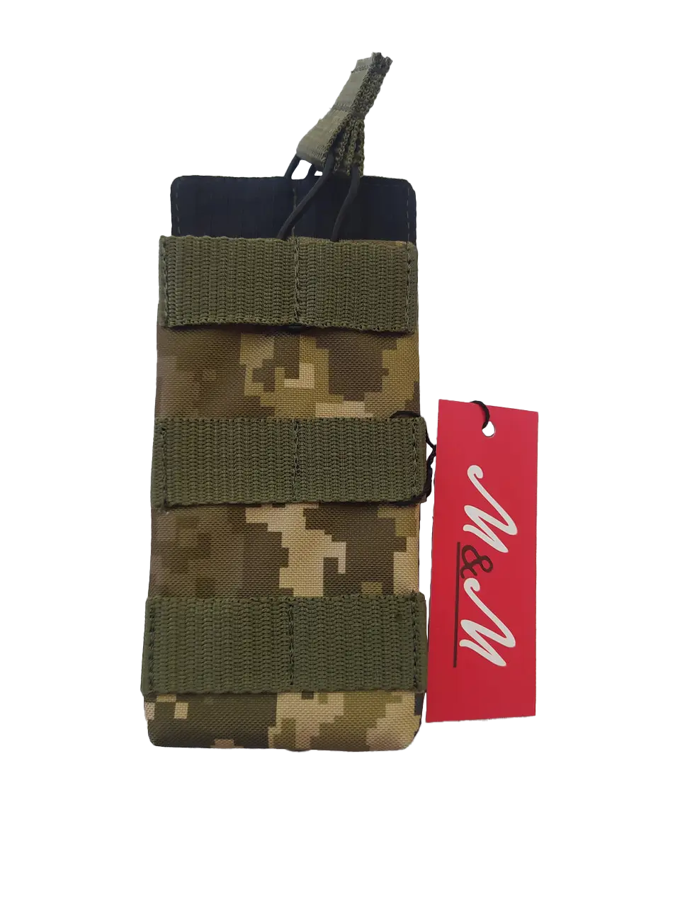 Подсумок М&М для магазинов АК или М16 1 шт. Пиксель (213225)