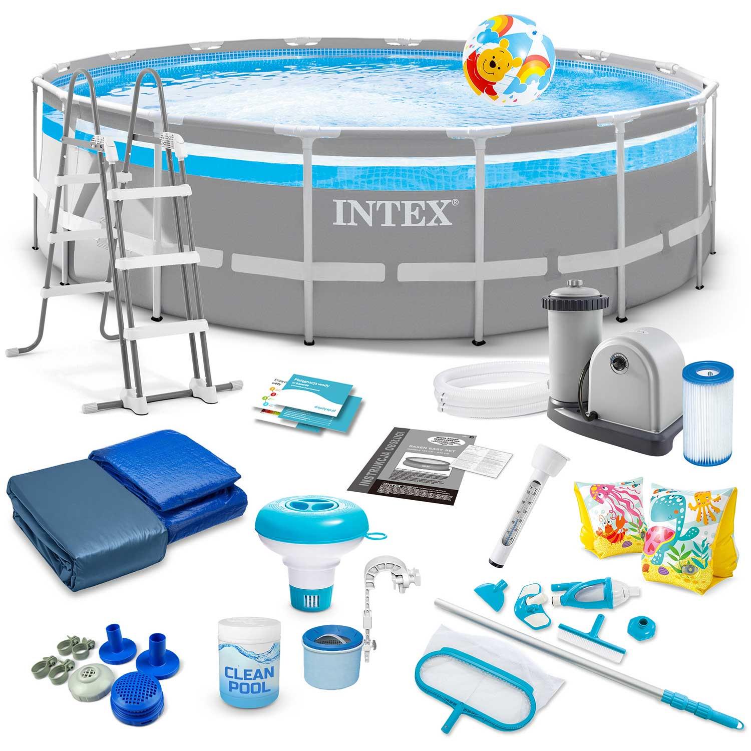 Бассейн каркасный Intex 20в1 26730 488х122 см (441668)