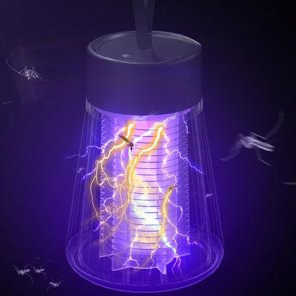 Лампа-ловушка комаров и мошек электрическая с LED-подсветкой питание от USB 12х9 см Зеленый с белым (D-0110) - фото 2 Лампа-ловушка комаров и мошек электрическая с LED-подсветкой питание от USB 12х9 см Зеленый с белым (D-0110) - фото 2