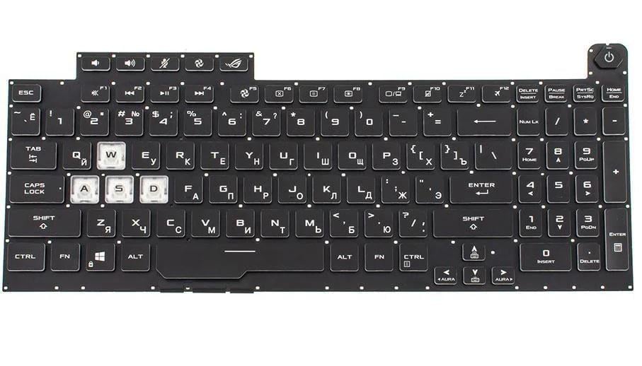 Клавиатура для ноутбука Asus G732LPX Черный (169987)