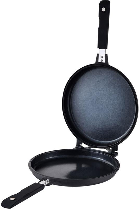 Сковорода-гриль двойная Bergner MasterPro Smart с антипригарным покрытием Ø 26х6 см