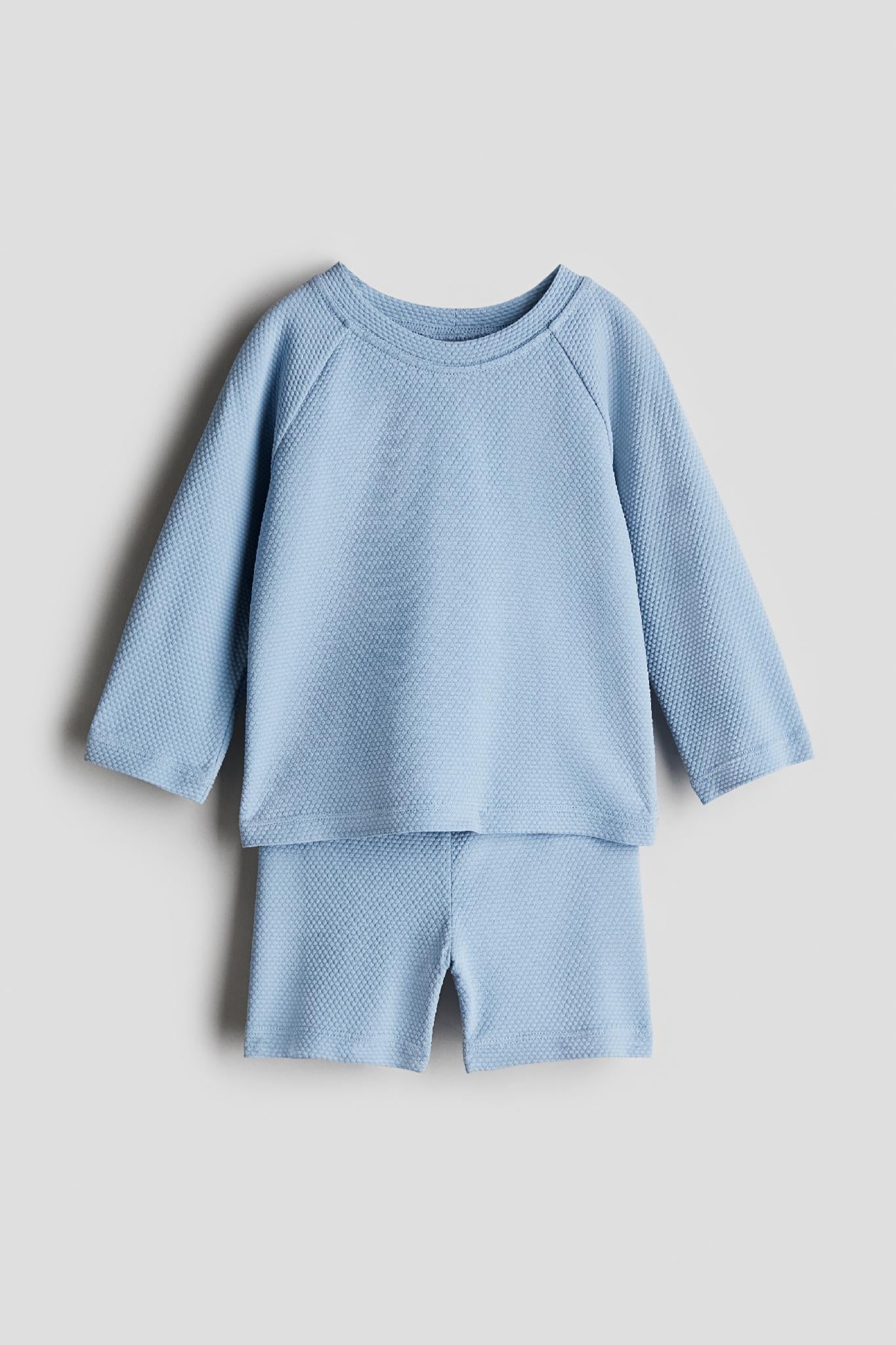 Купальный топ H&M 1119828 98-104 см Голубой