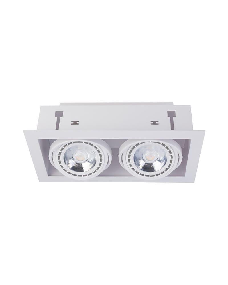 Точечный светильник Nowodvorski 9574 Downlight GU10 ES111 2x15W IP20 (2229961384)
