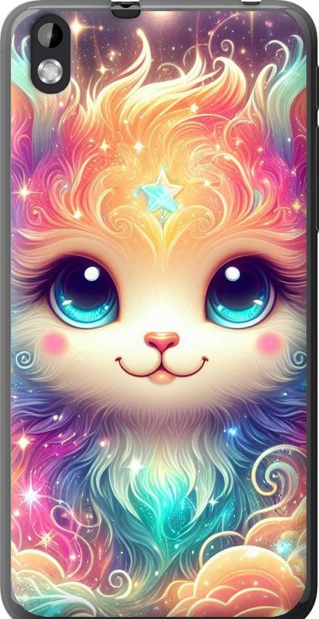 Чехол на HTC Desire 816 Сказочный котенок (5813u-169-42517)