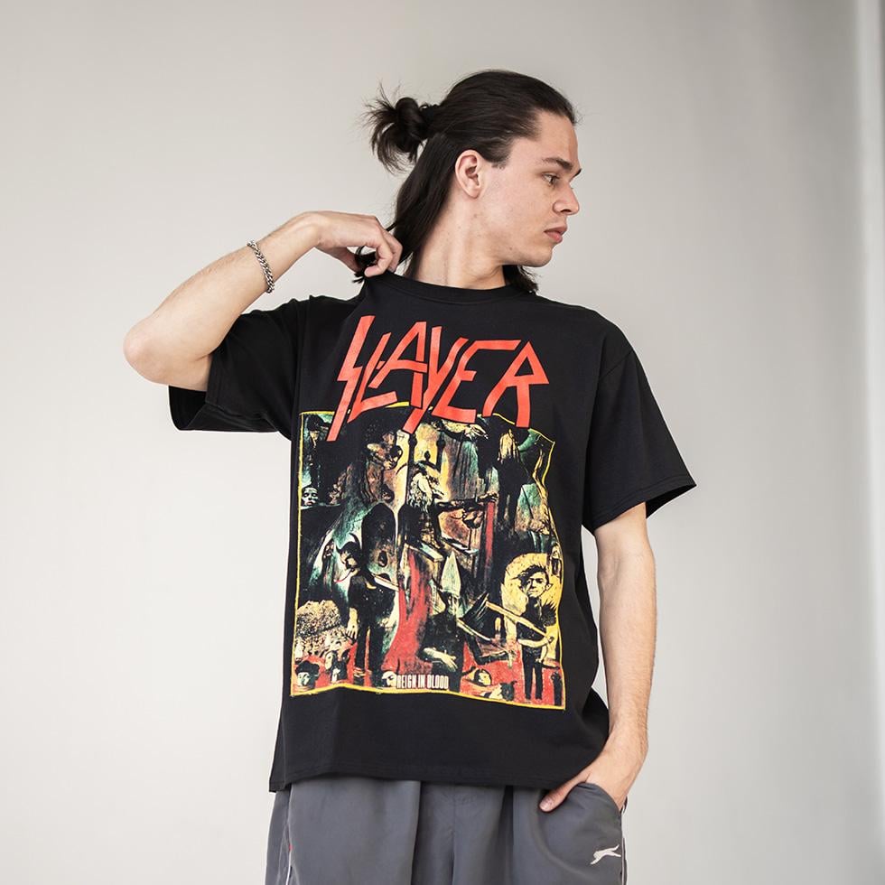 Футболка унисекс Slayer Reign In Blood L Черный (00000001434)