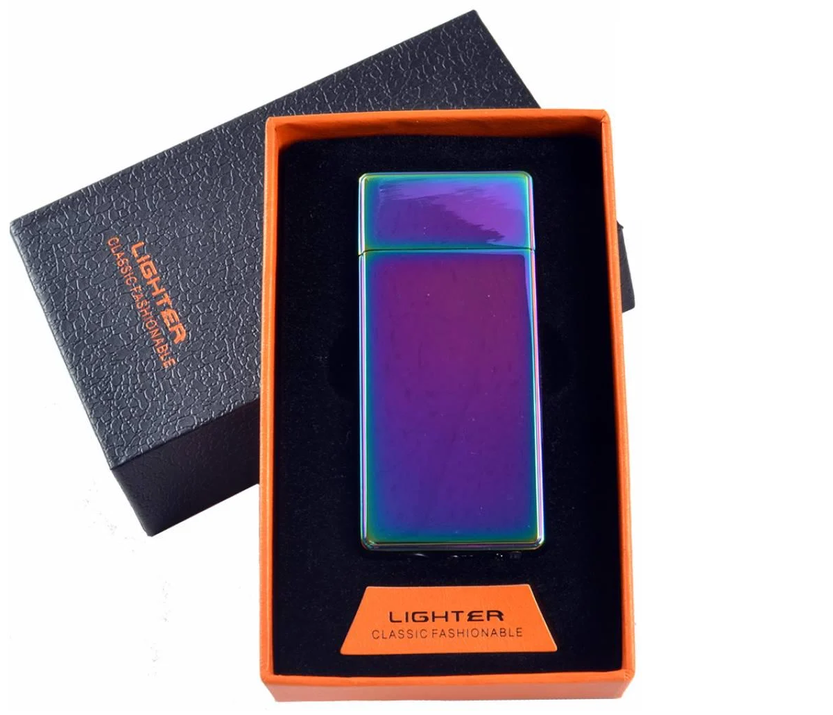 USB-зажигалка газовая Previal Colored Турбо 2в1 и спираль накаливания (32162032)