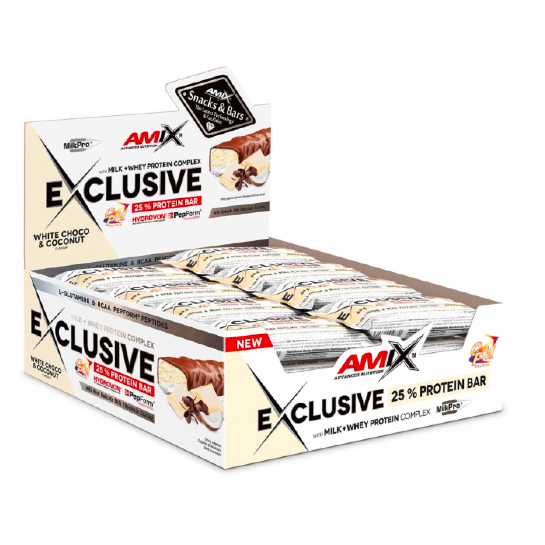 Спортивный батончик Exclusive Protein Bar 12x85 г White Chocolate Coconut (2022-09-1047)