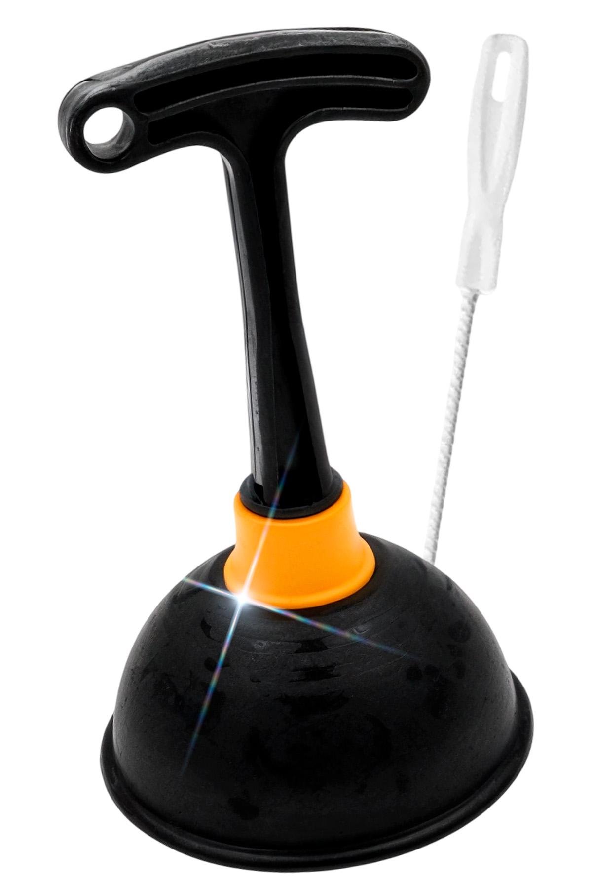 Комплект для чищення труб від засорів BRS вантуз/вакуумний трос для засорів/щітка для раковини та ванни (535708774) Комплект для чищення труб від засорів BRS вантуз/вакуумний трос для засорів/щітка для раковини та ванни (535708774)