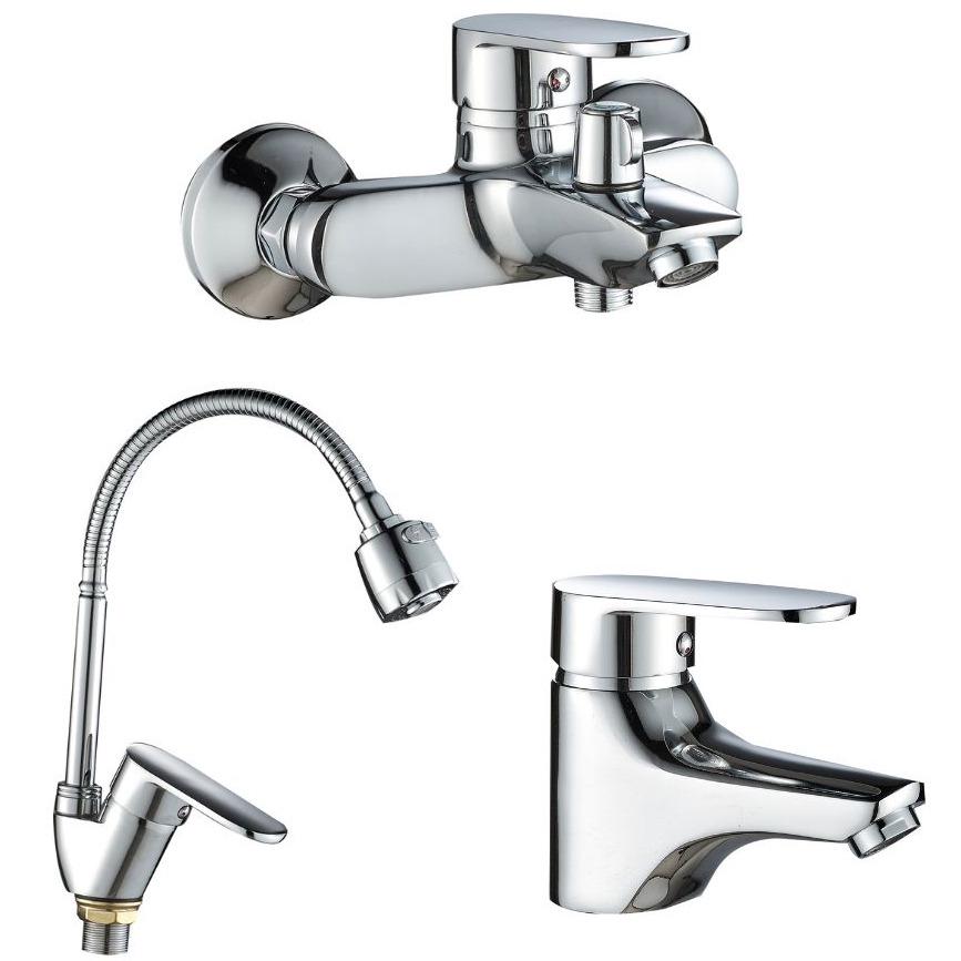 Набір змішувачів для ванни Lidz Tani LDTAN001F1CRM4495745885 Хром (215215)