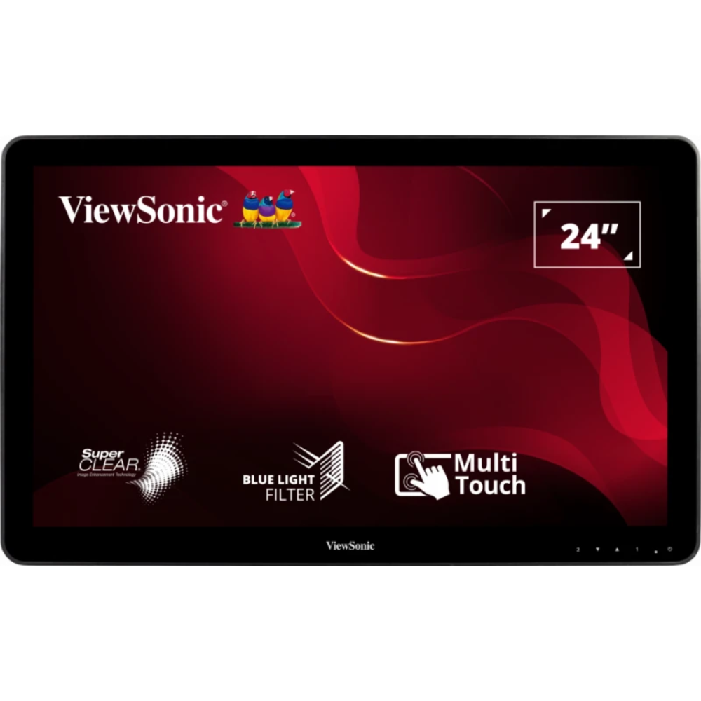 Монітор сенсорний ViewSonic TD2430 Black