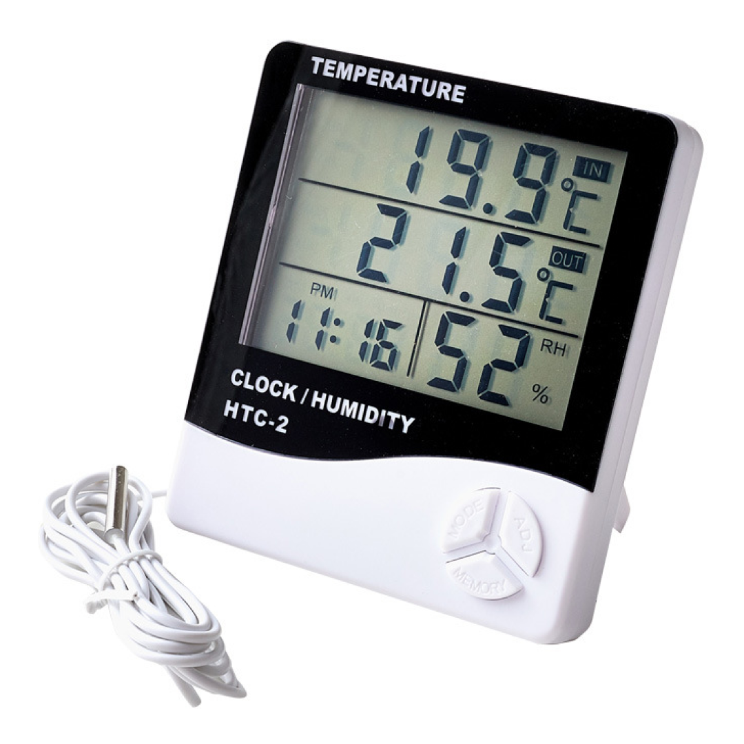 Термометр електронний HTC-2 цифровий з виносним датчиком