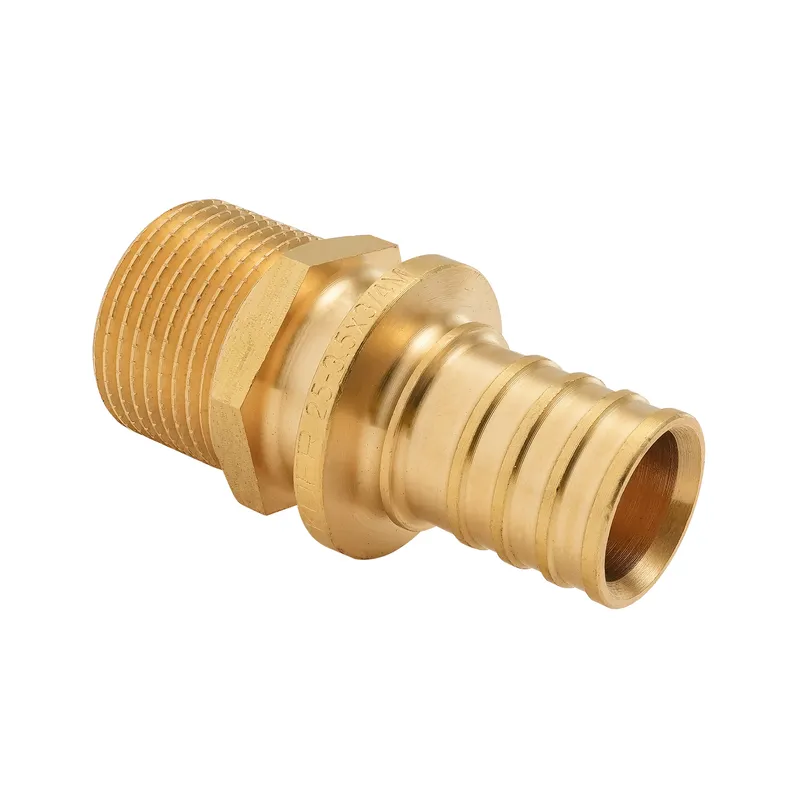 Натяжной переходник KOER KA.A06M-16 с наружной резьбой латунный 16x2,2 мм x 1/2"M (OL-KR4849)