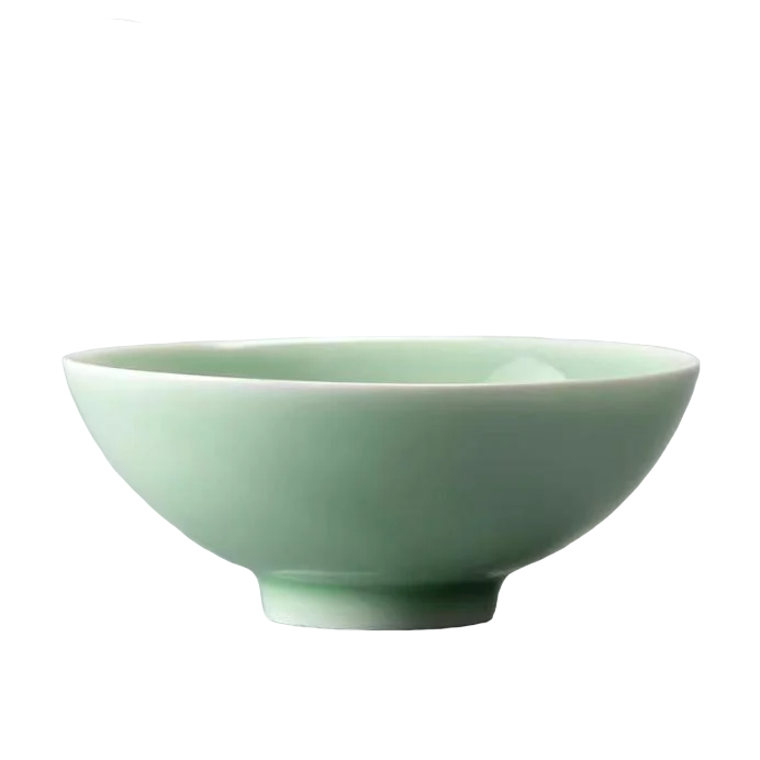 Пиала керамическая с рыбкой 75 мл Зеленый - фото 1