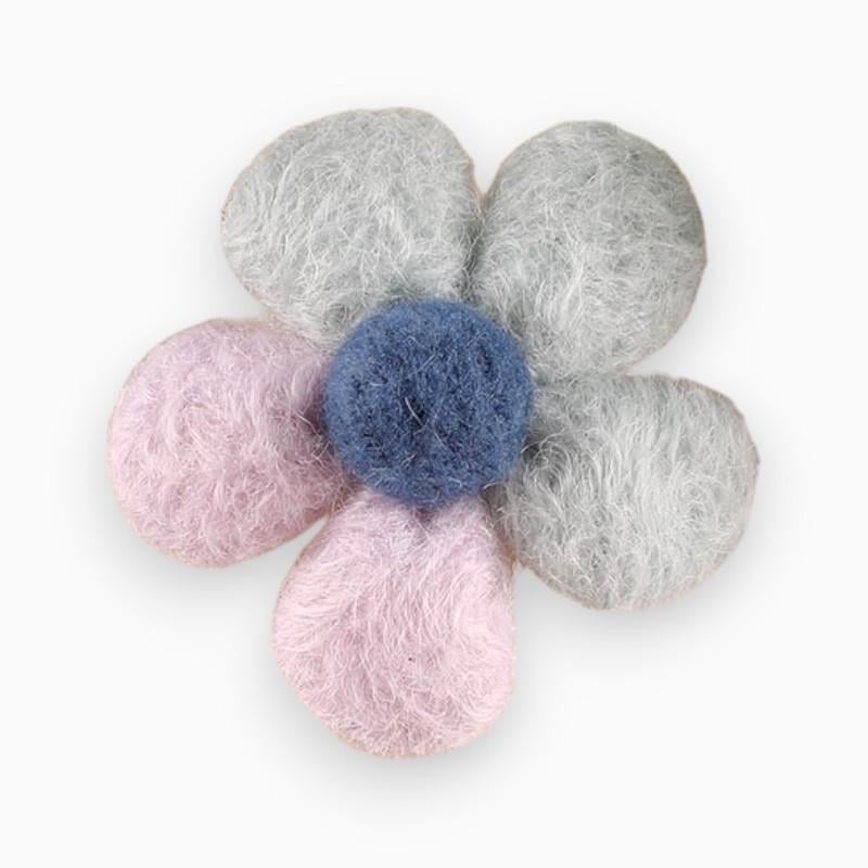 Аплікація нашивка Квітка 5,7х5,7 см 1 шт. Різнокольоровий (АН5757ц65)