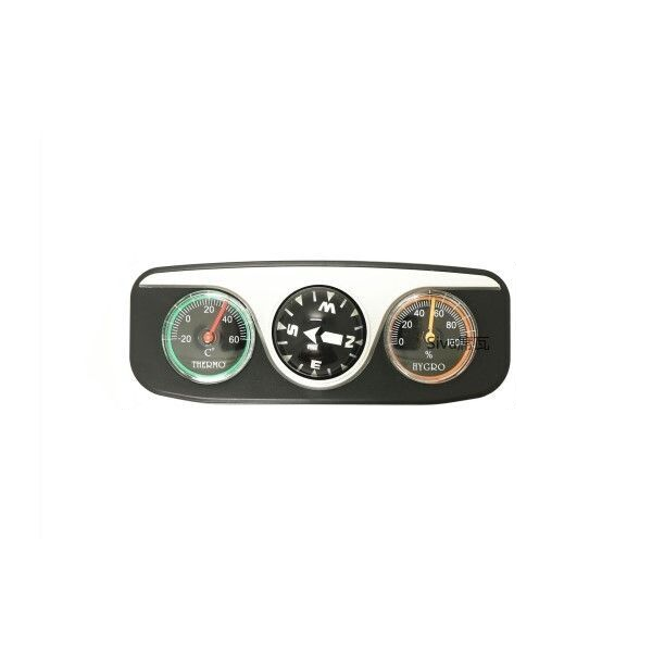 Автомобильный термометр/гигрометр/компас для салона автомобиля (G00561)