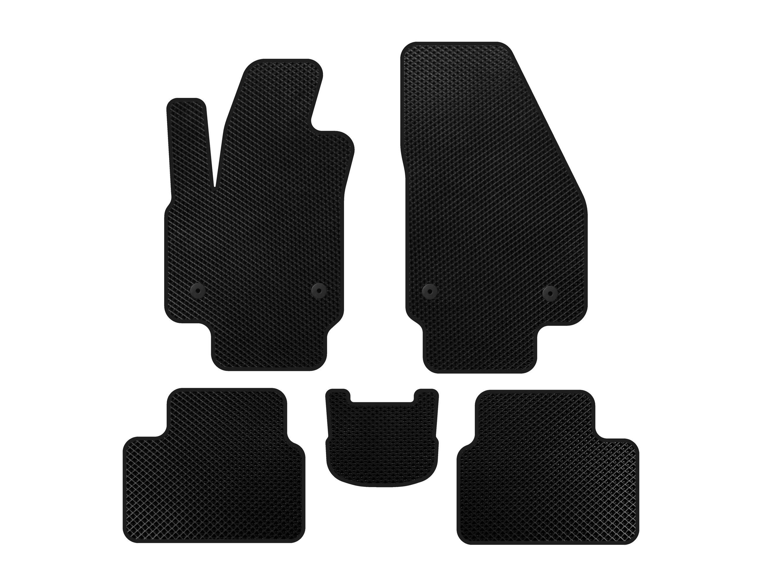 Коврики EVA Digital Designs для Opel Meriva 2010-2017 гг. Черный (133532)