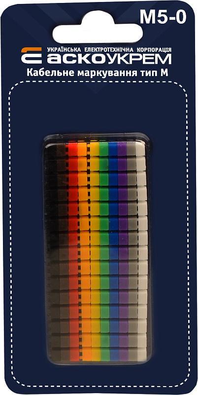Комплект АСКО-УКРЕМ тип М5-0 без символів 1,5 мм2 кабельная маркировка 150 шт. (A0150080087) Комплект АСКО-УКРЕМ тип М5-0 без символів 1,5 мм2 кабельная маркировка 150 шт. (A0150080087)