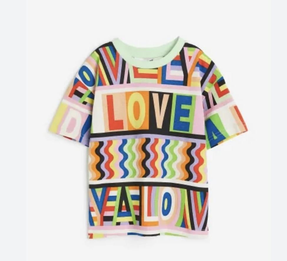 Футболка дитяча H&M 110-116 см Різнокольоровий (599)