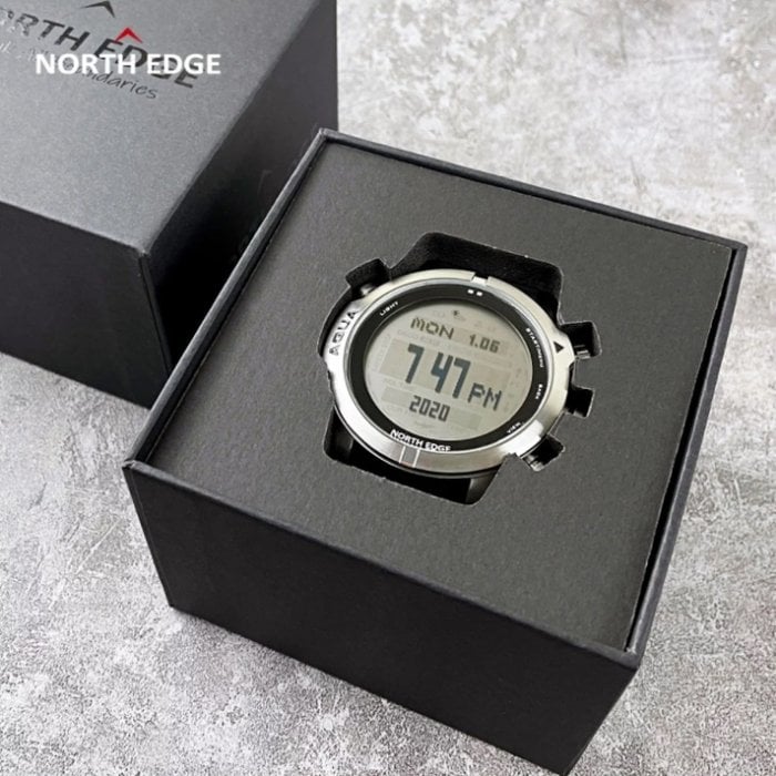 Годинник наручний чоловічий North Edge Aqua 10BAR Black (9996) - фото 4 Годинник наручний чоловічий North Edge Aqua 10BAR Black (9996) - фото 4