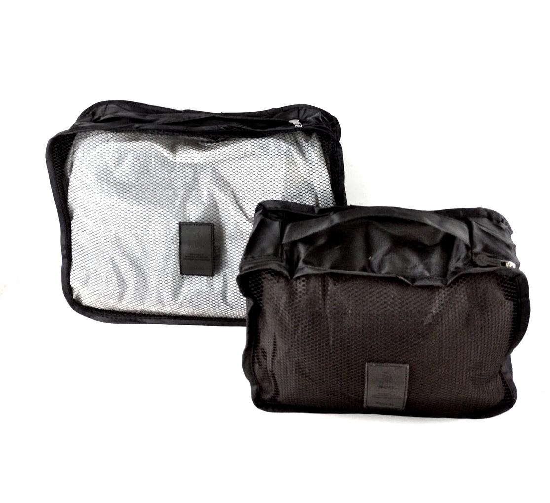 Набір органайзерів для подорожей та дому 6в1 нейлон водовідштовхувальний Чорний (КДО-15-9) - фото 7