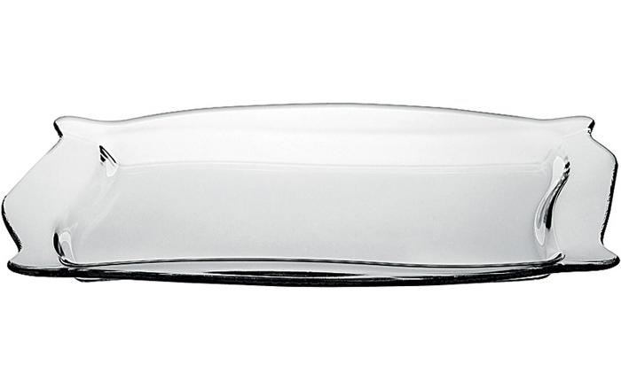 Стеклянное блюдо Patisserie 34x22 cм (PB-10488)